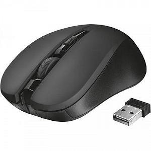 Компьютерная мышь Trust Mydo Silent wireless mouse black 21869 - Фото 1