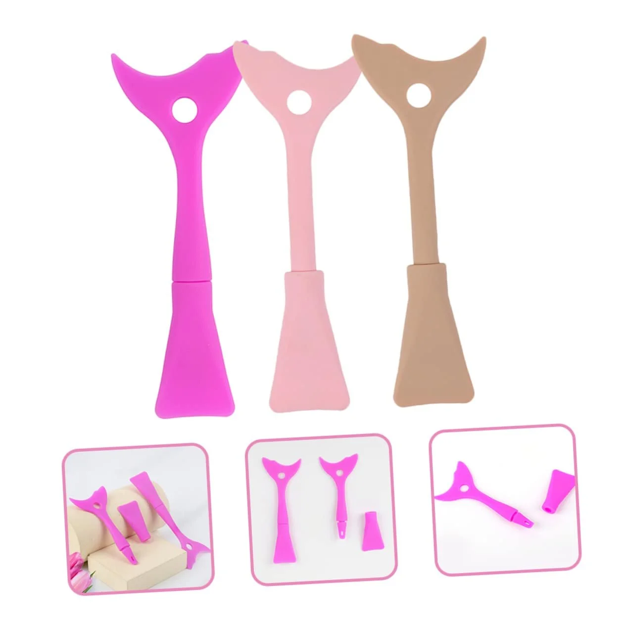 Трафарет для подводки глаз (3 шт.), фото №5