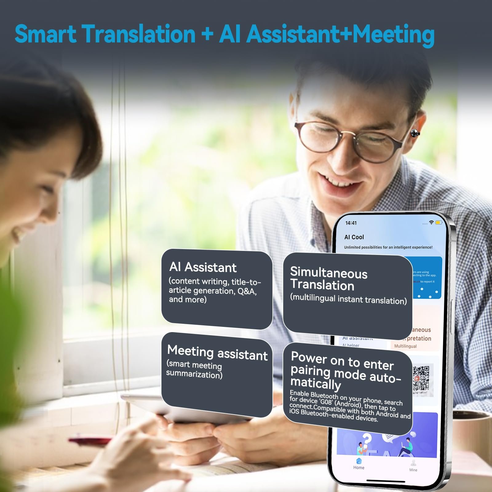 Навушники-перекладачі KI Real-Time, відкриті підтримують 138 мов і функції AI, фото №8