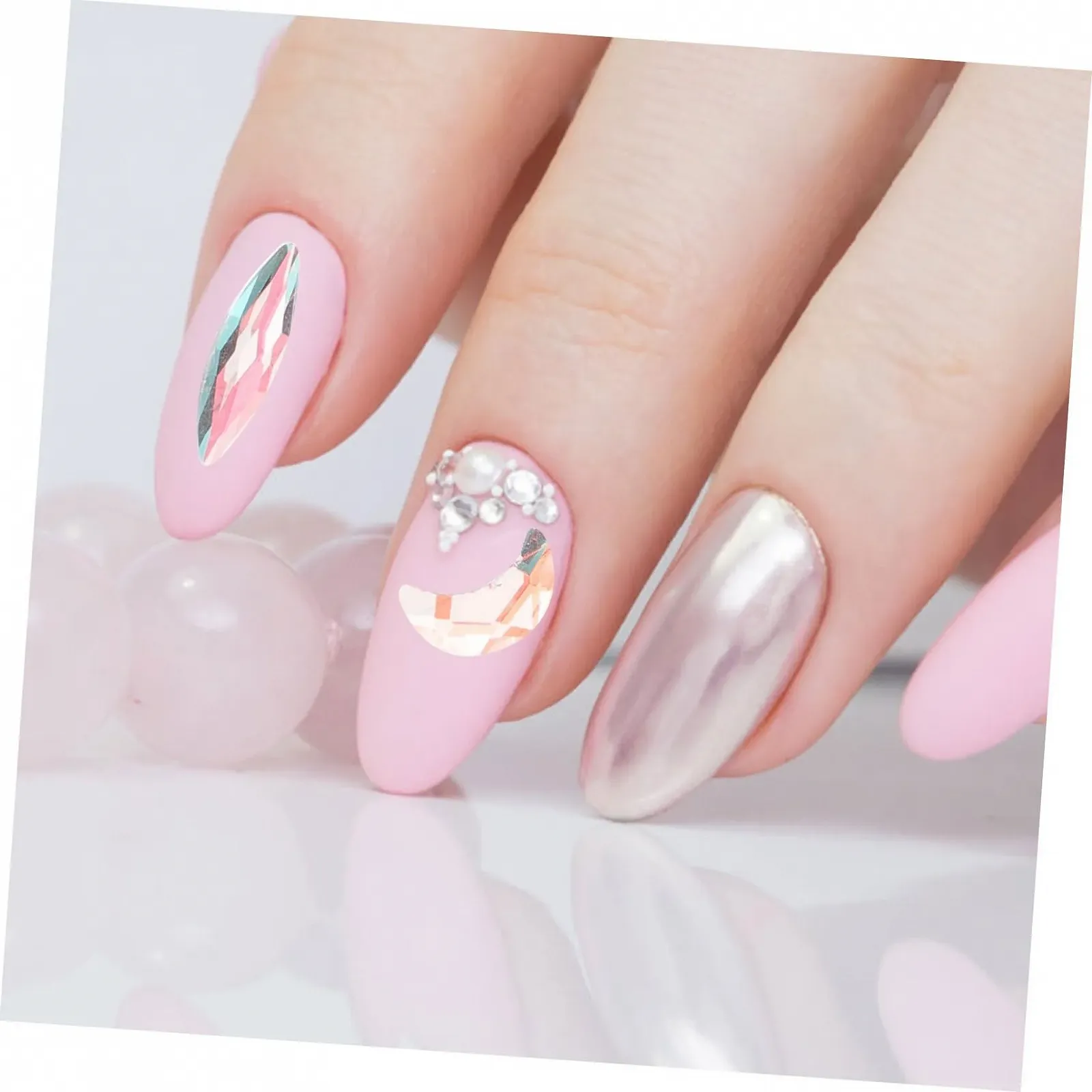 Шарми для нігтів Ipetboom, стрази, прикраси для нейл-арту для жінок, для штучних нігтів, фото №8