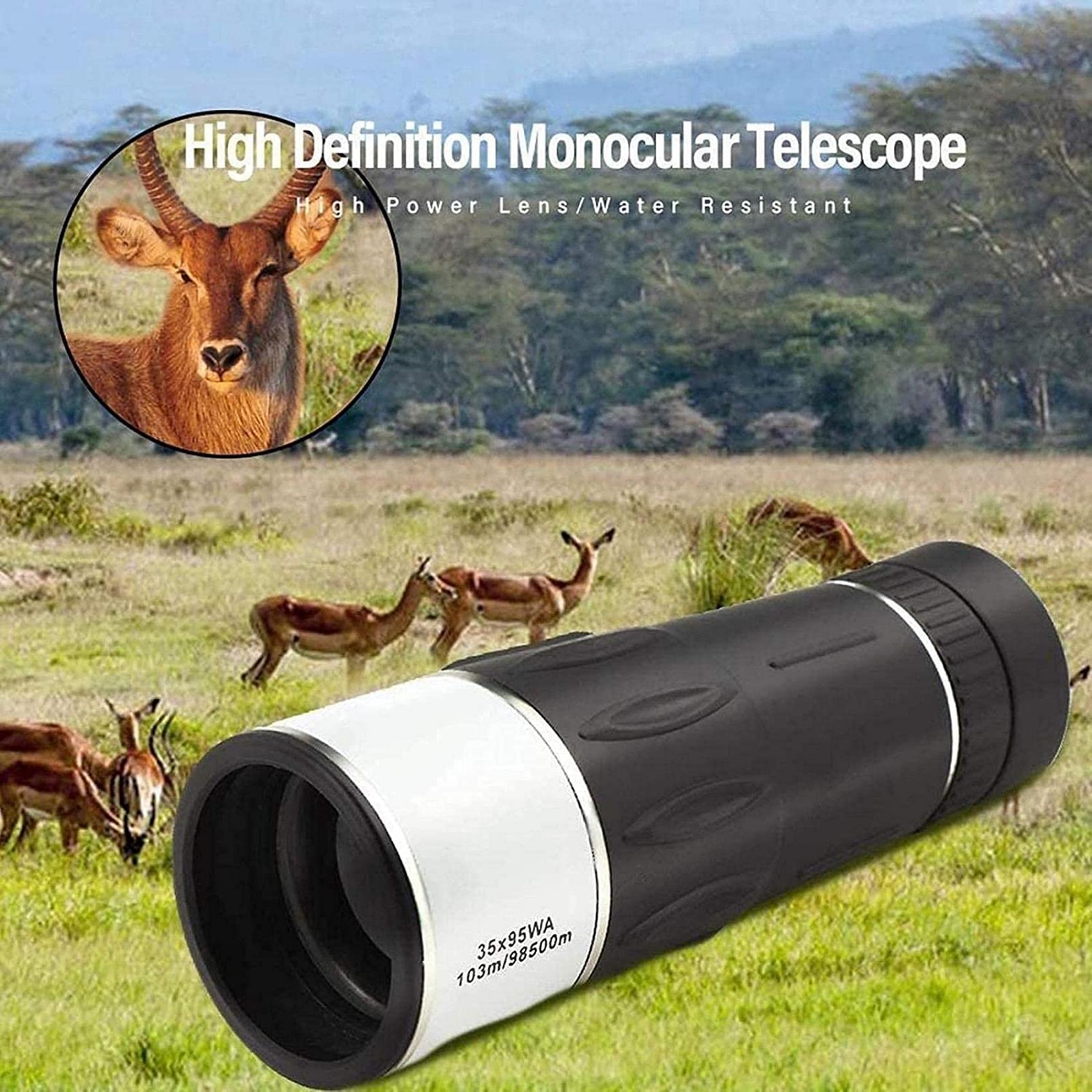 Монокуляр Telescopes 8x25 HD для дорослих Водонепроникний і протитуманний FMC Bak4 Prism, фото №2