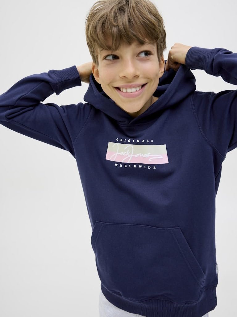 Худі JACK & JONES Jorfrederiksberg Box Sci Sw.H Sn Unb Jnr, фото №3