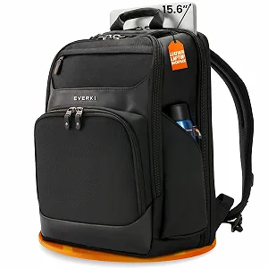 Купити Бізнес-рюкзак Everki Onyx Ballistic Nylon and Leather 15.6 inches Black - Фото 1 Бізнес-рюкзак Everki Onyx Ballistic Nylon and Leather 15.6 inches Black - Фото 1