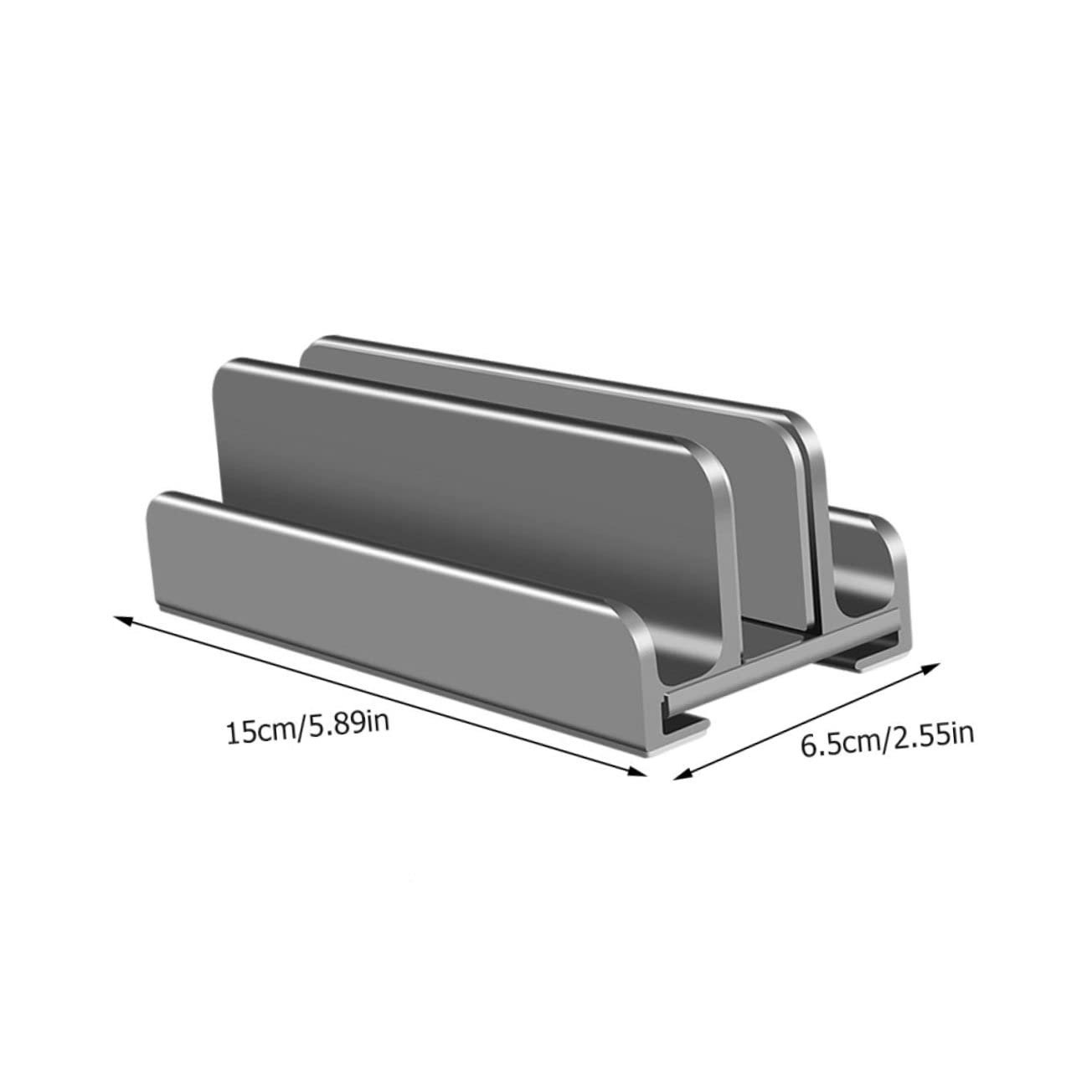 Подставка для ноутбука Алюминиевый сплав Портативная подставка для компьютера Практичный держатель для телефона Вертикальная подставка для ноутбука для стола, фото №2 Подставка для ноутбука Алюминиевый сплав Портативная подставка для компьютера Практичный держатель для телефона Вертикальная подставка для ноутбука для стола, фото №2