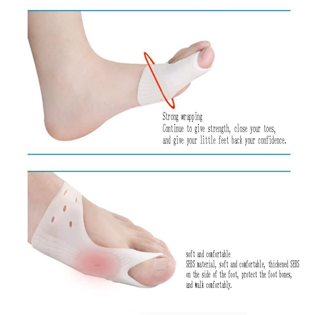 Корректор большого пальца стопы, Мягкие дышащие носки для коррекции Hallux Valgus, фото №2