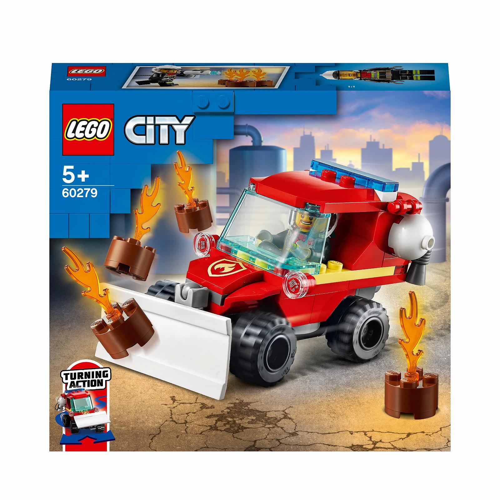 Конструктор LEGO City 60279 Пожарный автомобиль с фигуркой пожарного для детей от 5 лет, фото №5