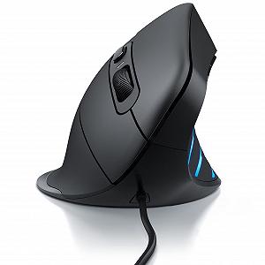 Мышь CSL Эргономичная 6400 DPI USB Проводная Вертикальная synthetic.ua - Фото 1