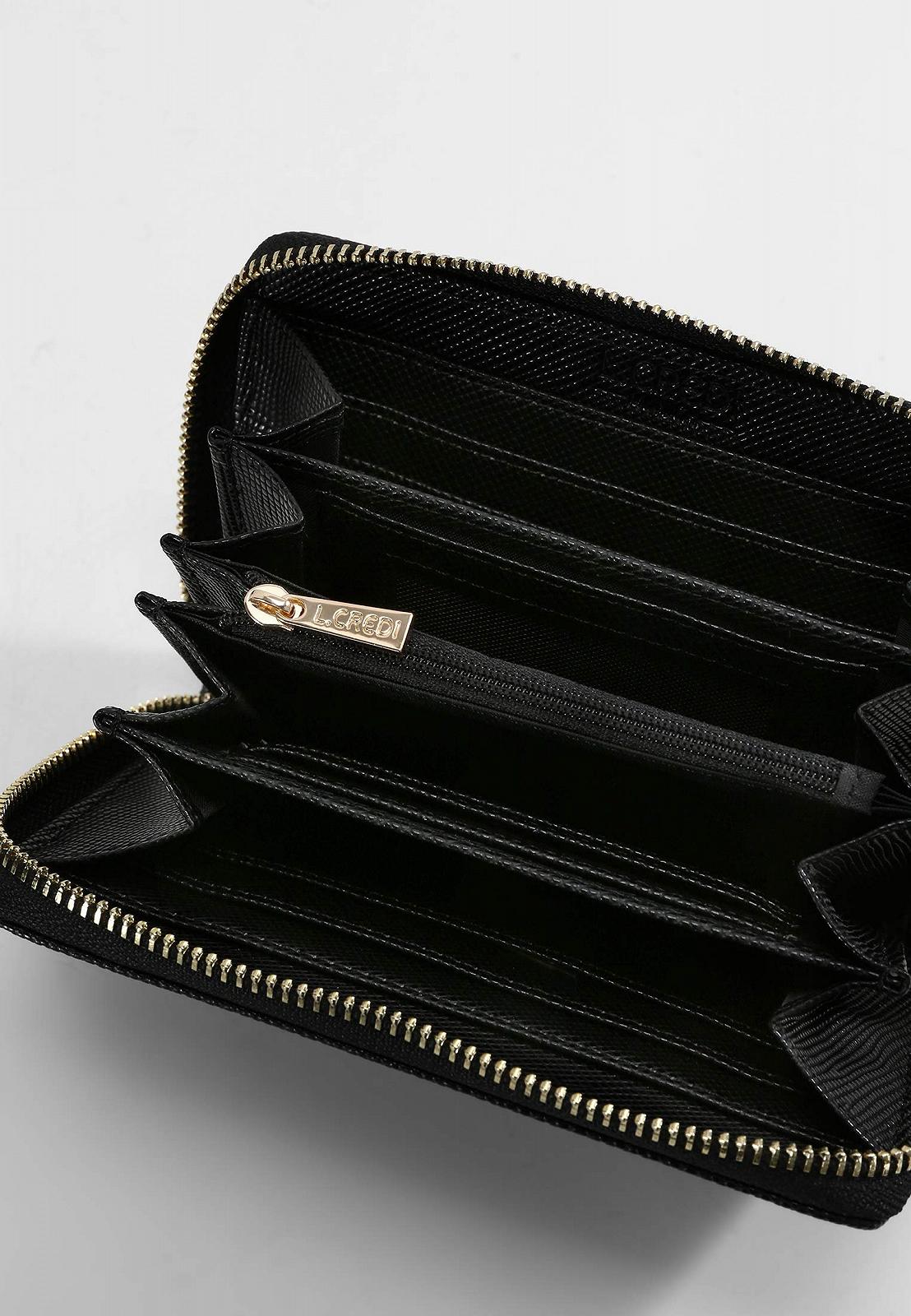 Гаманець Ebba Small Black, чорний, Classic, фото №4