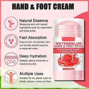 Увлажняющий крем для ног Watermelon от мозолей стик 1.41 унции (40 г) synthetic.ua - Фото 1