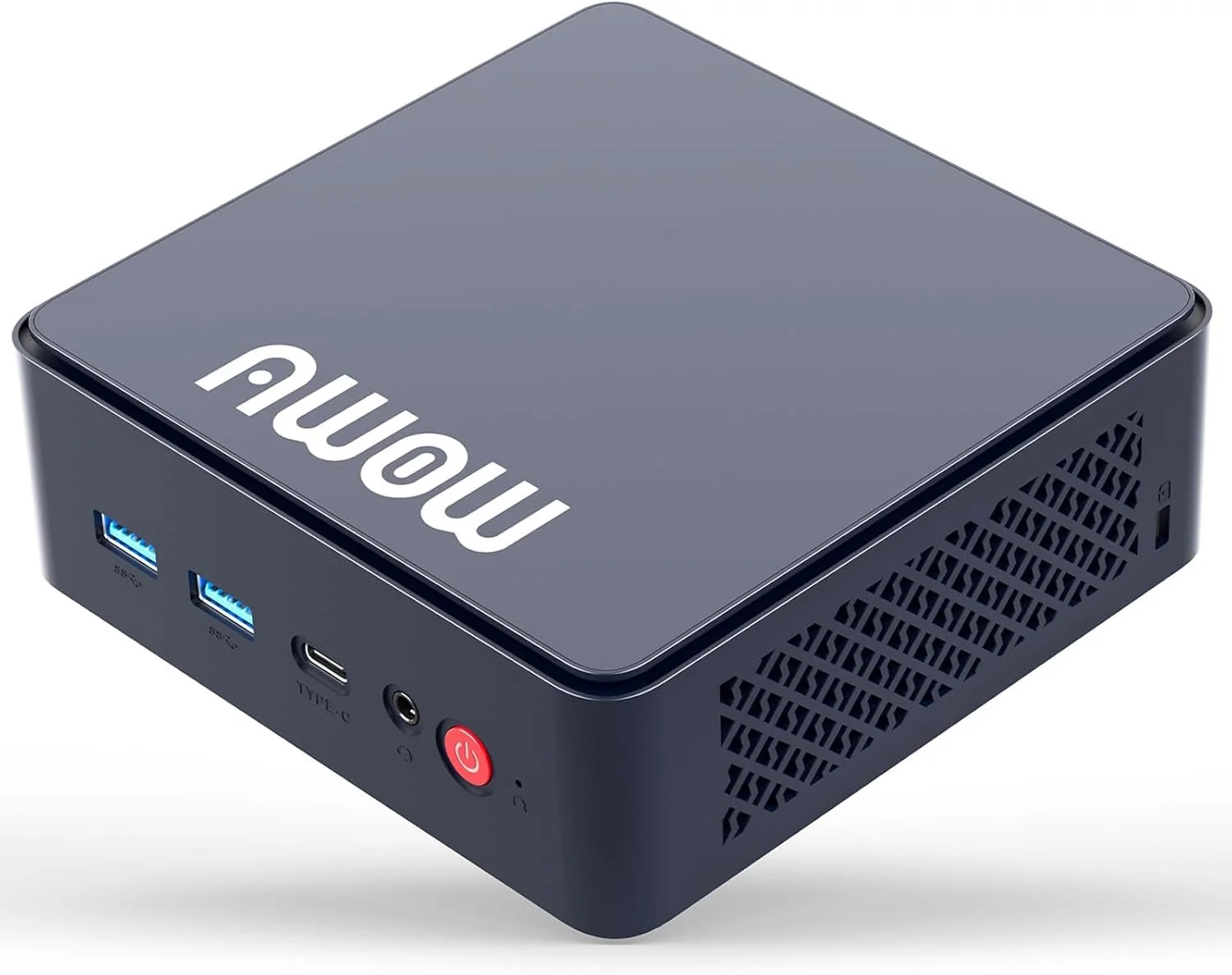 Міні ПК AWOW AK11 / Intel N150 / RAM 16GB / SSD 512GB / 1 x HDMI / 2 x LAN / Wi-Fi 6 / Bluetooth 5.2 / Windows 11 / Синій, фото №1
