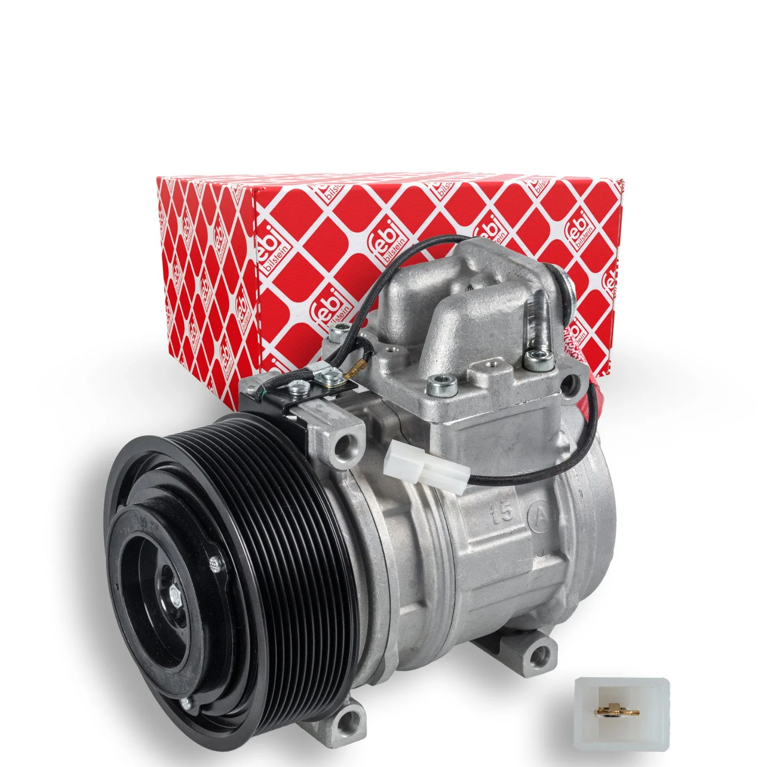 Компрессор кондиционера FEBI BILSTEIN 44914 для MERCEDES-BENZ, фото №1 Компрессор кондиционера FEBI BILSTEIN 44914 для MERCEDES-BENZ, фото №1