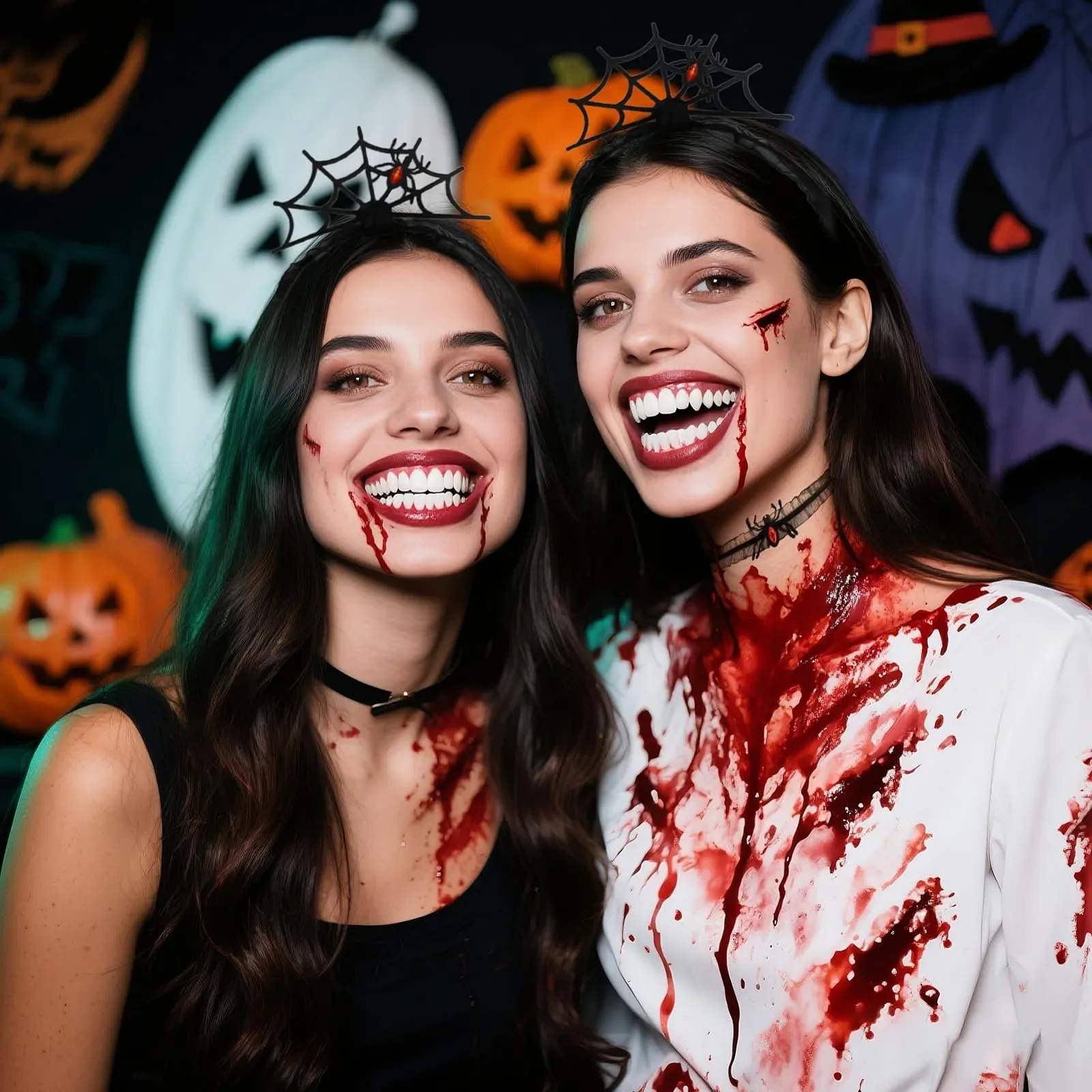 Обруч Павук на Хелловін з намистом, фото №6