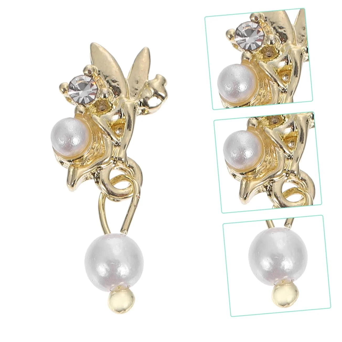 Набор украшений для ногтей (12 шт.) для самостоятельного создания сверкающего маникюра на дому, украшения для мобильного телефона, уникальная подвеска для маникюра, фото №9