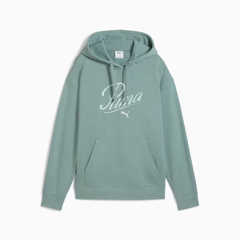 Світшот SCRIPT Comfort Hoodie 68498330 Puma Зелений XS, фото №4