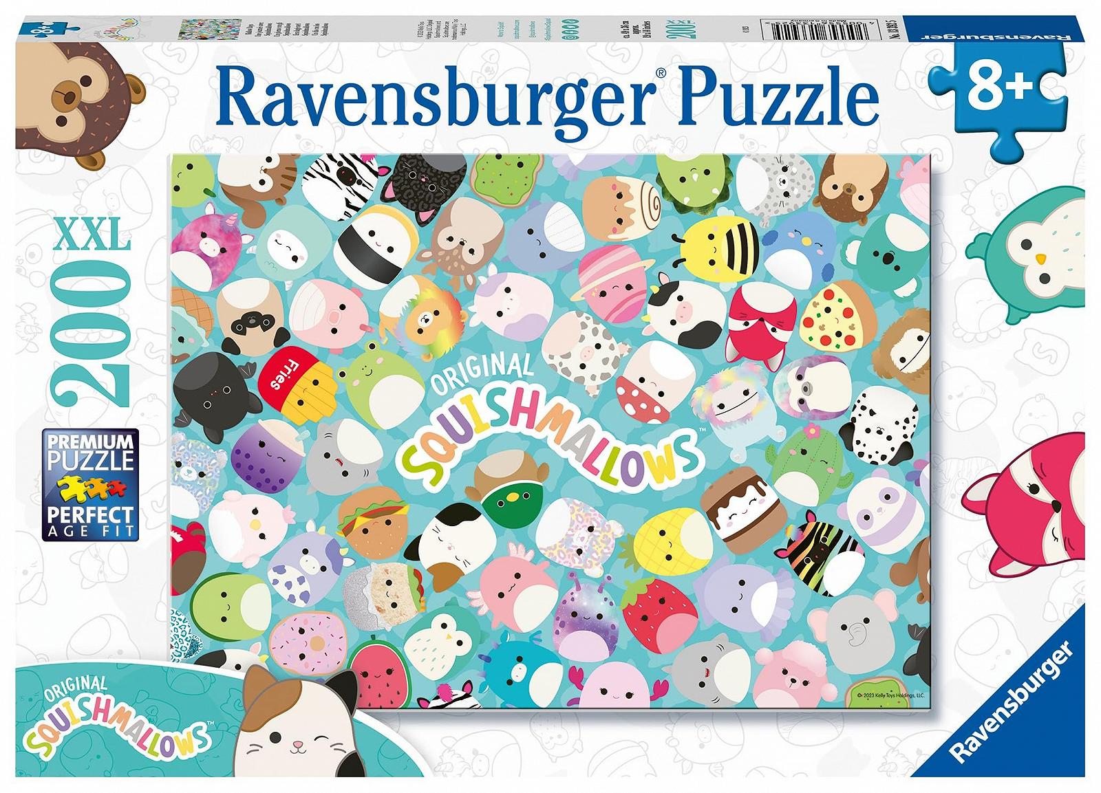 Пазл Ravensburger Children's Puzzle 13392 Mallow Days Squishmallows 200 деталей для детей от 8 лет, фото №1