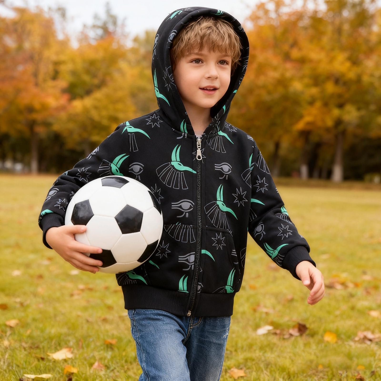 Худі Dinopjs для хлопчиків, флісова спортивна куртка, фото №5