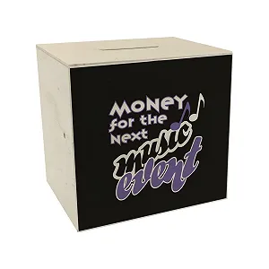 Скарбничка дерев'яна для любителів концертів та фестивалів - Фото 1