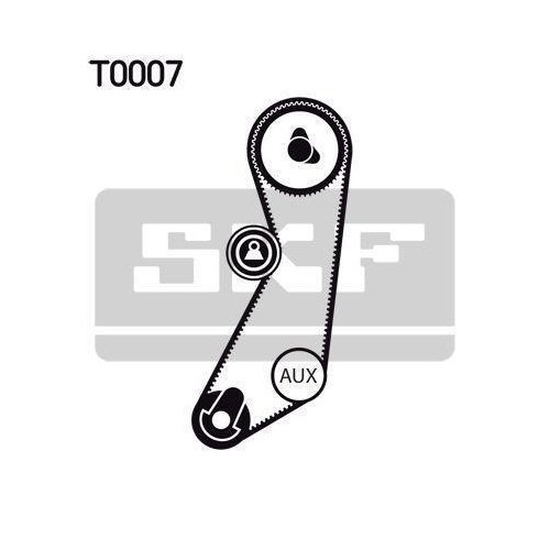 Комплект ремня ГРМ SKF VKMA 06300 для FIAT VOLVO, фото №2