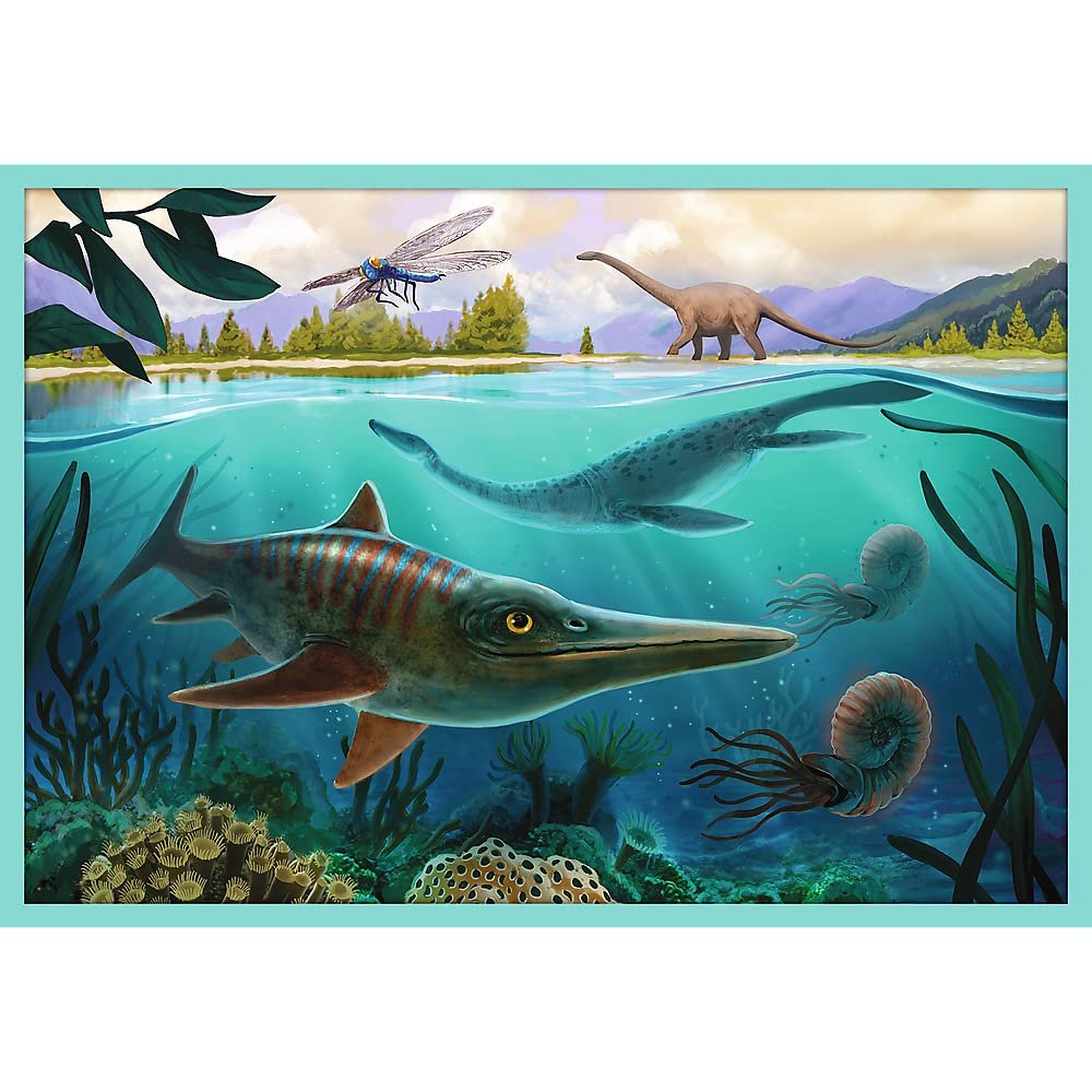 Пазл Trefl Meet all Dinos 10-в-1 10 пазлов, от 20 до 48 элементов для детей от 4 лет, фото №15