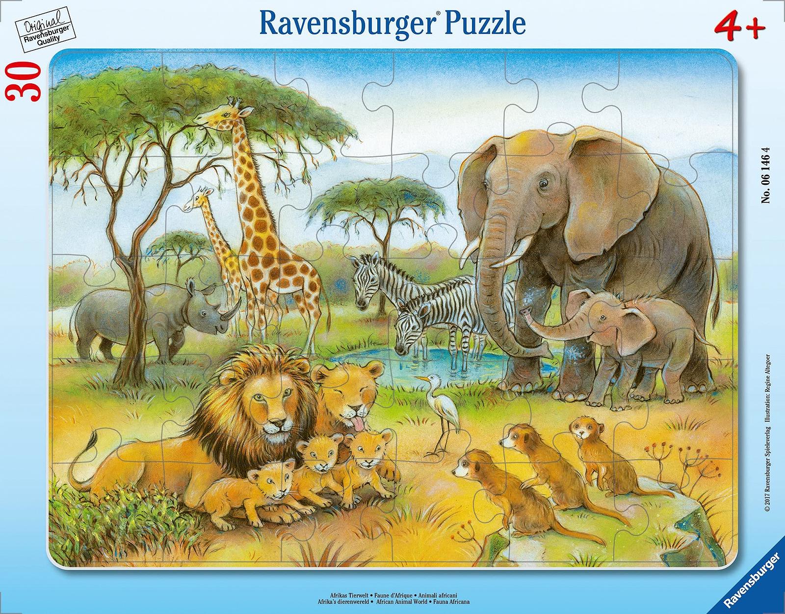 Пазл Ravensburger 06146 Дикая природа Африки, фото №1