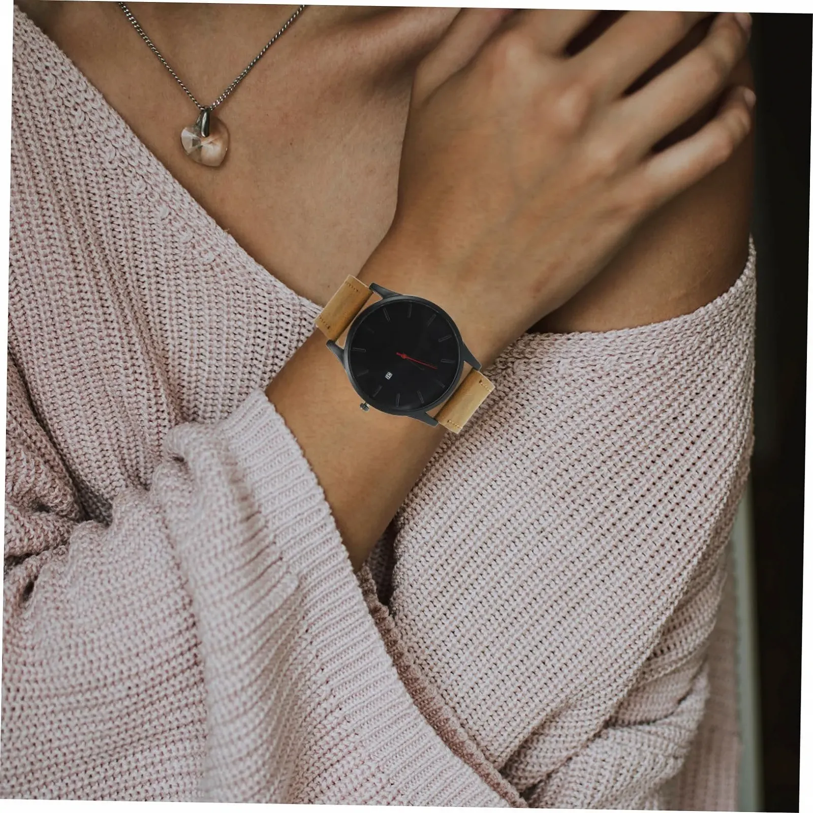 Часы Healvian Anschauen Мужские Серебро Кварцевые Черный, фото №9 Часы Healvian Anschauen Мужские Серебро Кварцевые Черный, фото №9