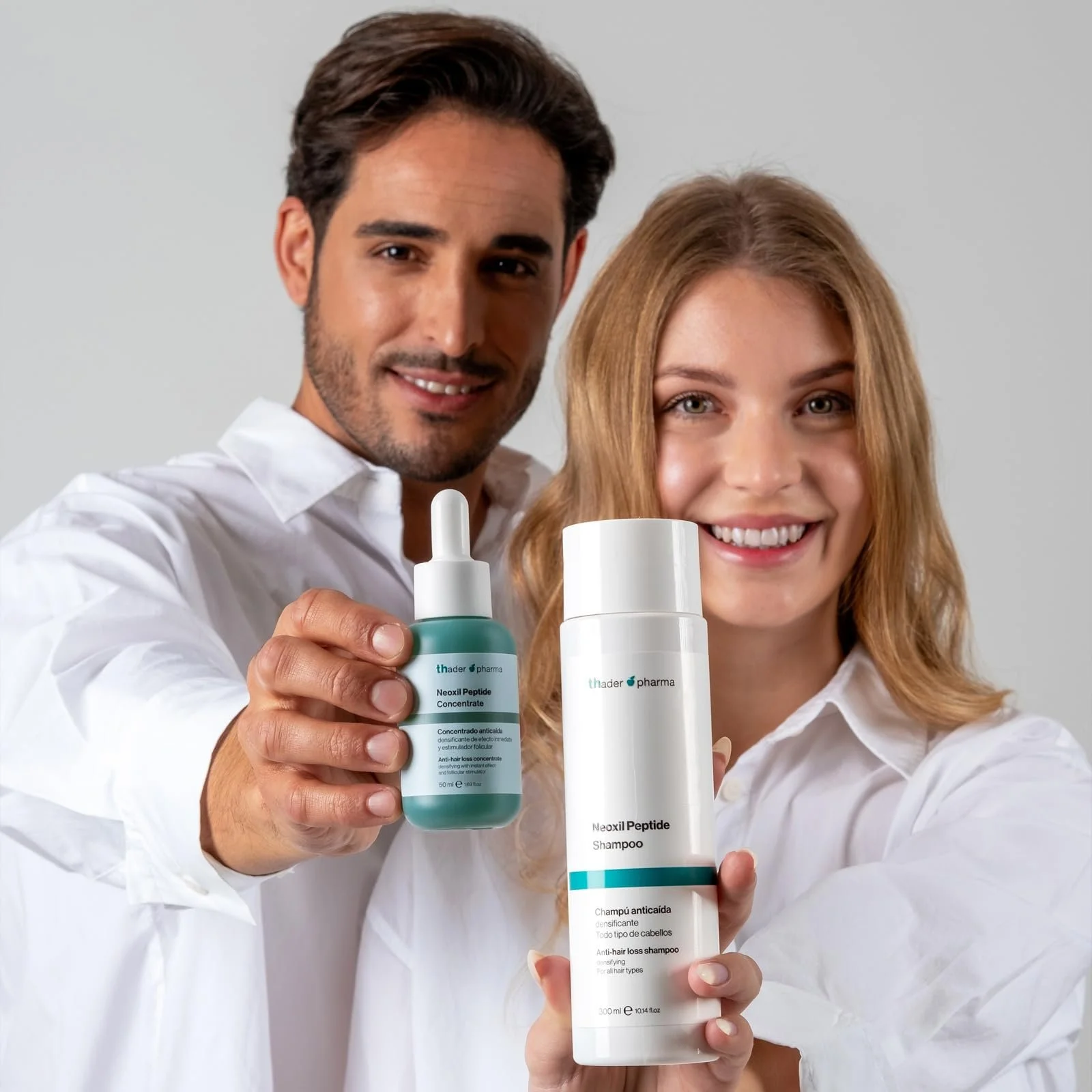 Лосьйон Thader Pharma Концентрований проти випадіння волосся з мультипептидами Neoxil Peptides 50 мл, фото №6 Лосьйон Thader Pharma Концентрований проти випадіння волосся з мультипептидами Neoxil Peptides 50 мл, фото №6