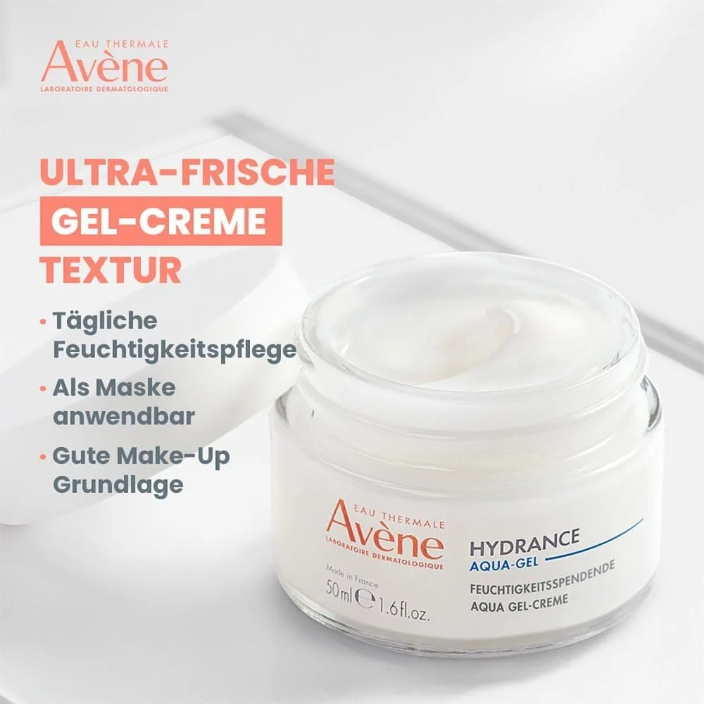 Зволожуючий аква-гель крем Avène Eau Thermale Hydrance 50 мл, фото №6