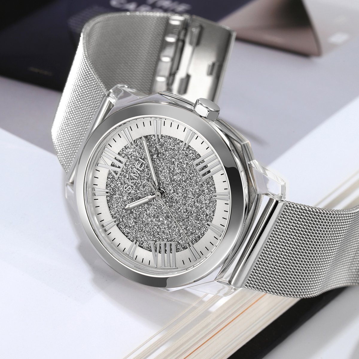 Годинник Skmei 2278SI Silver, фото №5