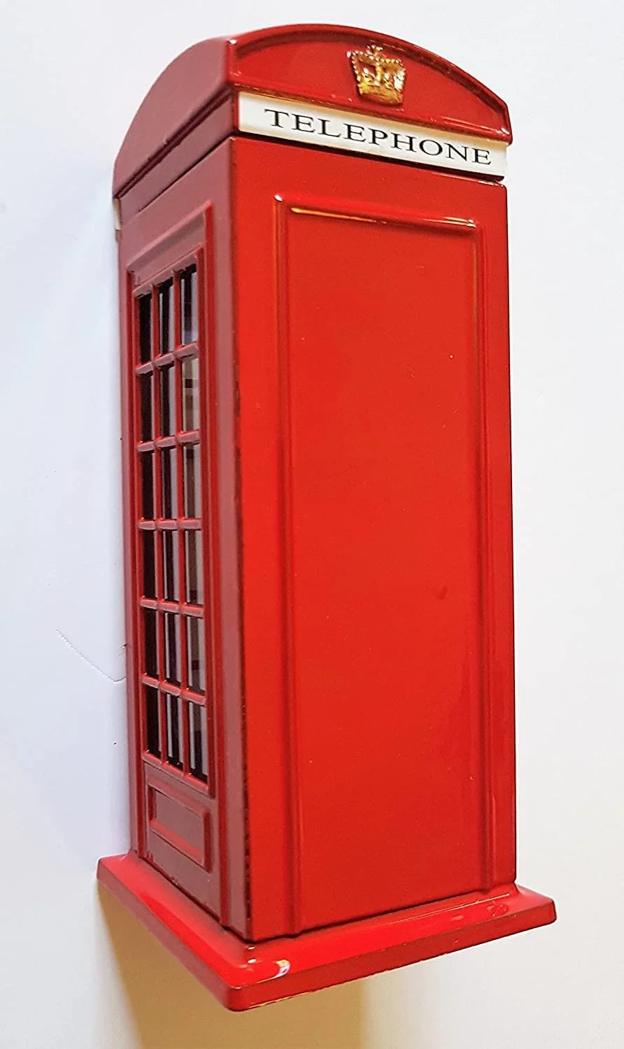 Скарбничка 2 UR DOOR Лондонська телефонна будка Цинк Union Jack 14x6 см, фото №3