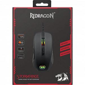 Компьютерная мышь REDRAGON Stormrage RGB IR USB Black 78259 synthetic.ua - Фото 1