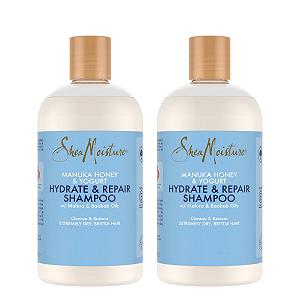 Шампунь Shea Moisture Manuka Honey & Yoghurt 2 x 384 мл - Фото 1