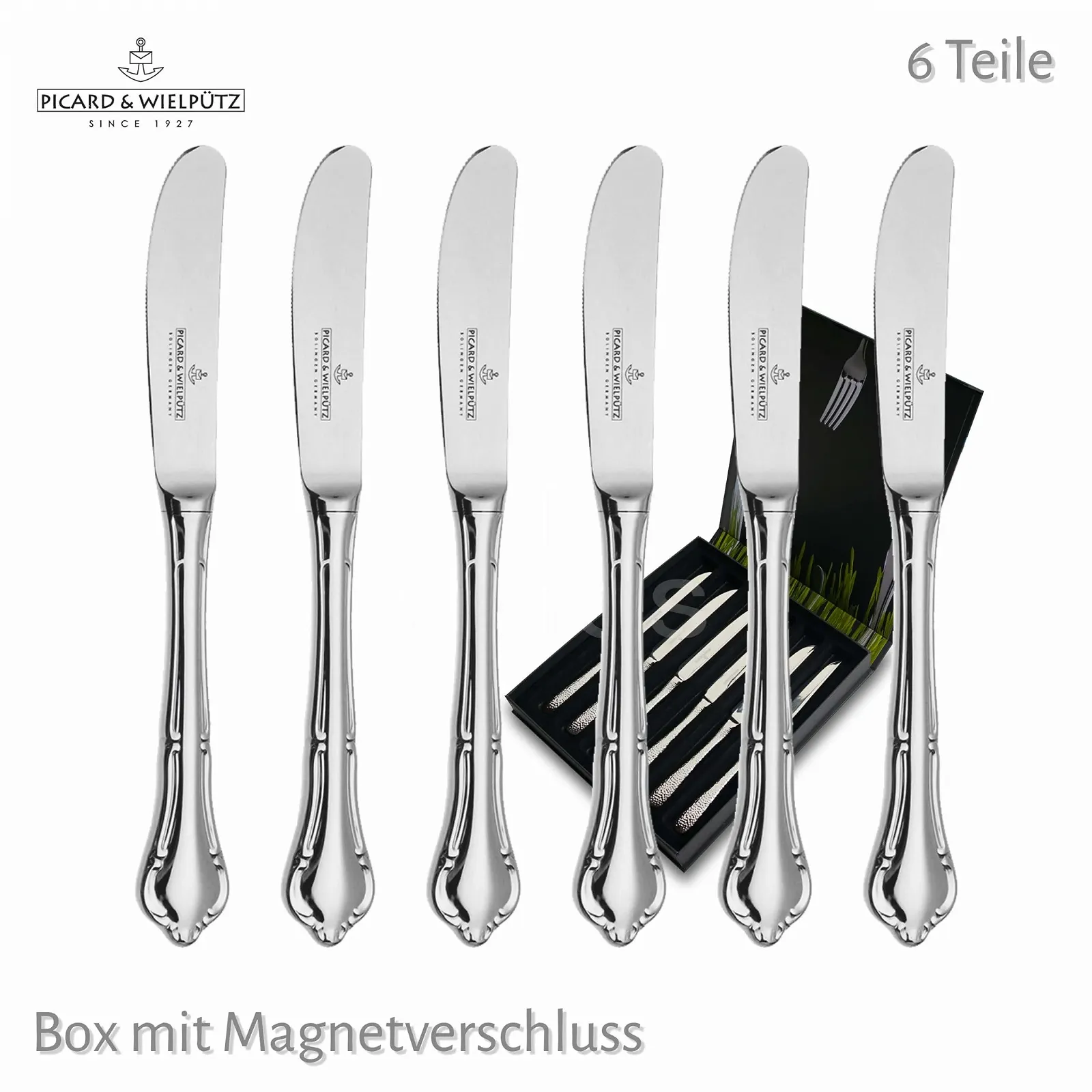 Набір хлібних ножів Picard & Wielpütz Palazzo 6121, 6 шт., фото №2 Набір хлібних ножів Picard & Wielpütz Palazzo 6121, 6 шт., фото №2