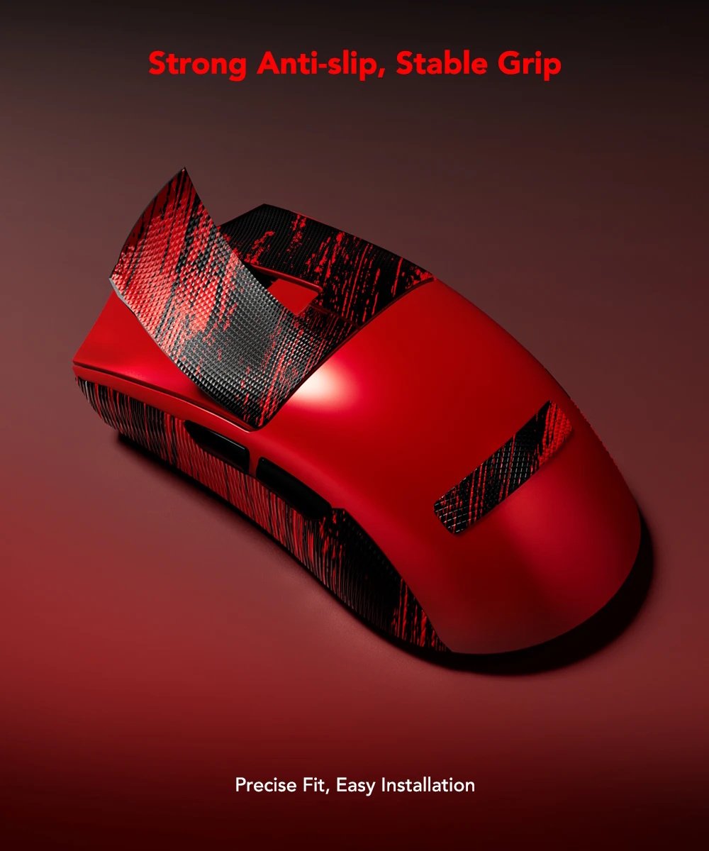 Ігрова мишка KYSONA Jupiter Ultra Red PAW3950 30000DPI 8000Гц 750IPS 50G, фото №11