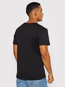Футболка JJLEO TEE SS 12200239--Fit:Standard Fit Jack&Jones Чорний S synthetic.ua - Фото 1
