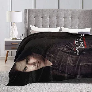 Покривало The Vampire Diaries YYXPDD Мікрофібра фланелева 204 x 153 см (80 x 60 дюймів) Terror-4 synthetic.ua - Фото 1