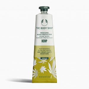 Крем для рук The Body Shop Hemp Unisex Захисний крем для рук з коноплі 30 мл Зелений - Фото 1