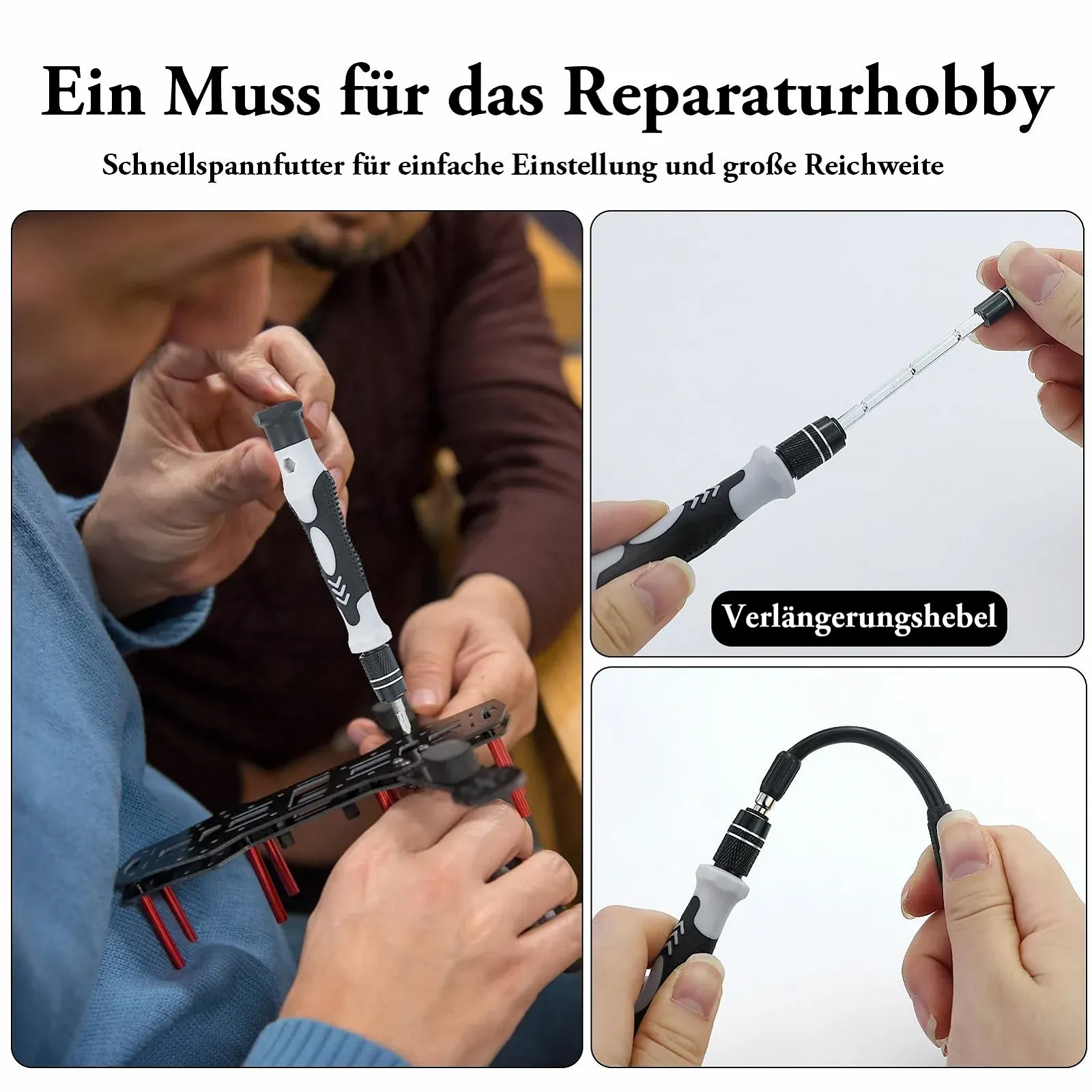 Набір прецизійних викруток 122 в 1 для електроніки, фото №5