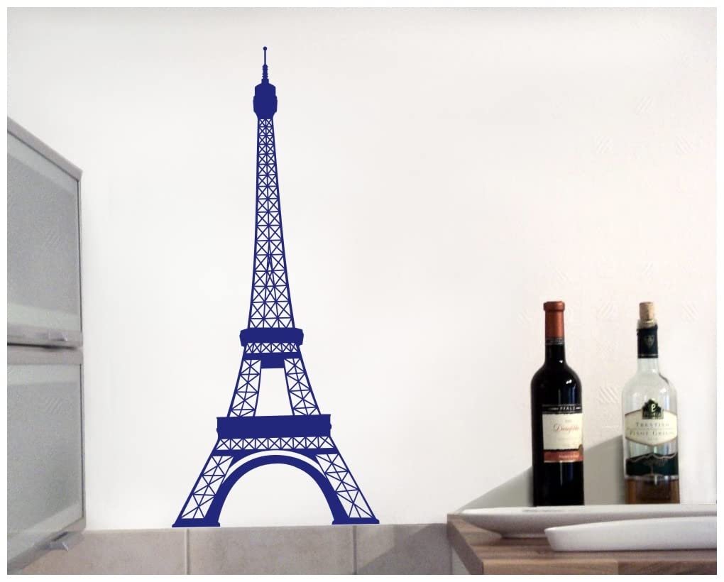 Наклейка на стіну Samunshi Eiffel Tower Paris 30 x 70 см Середньо-сірий, фото №3