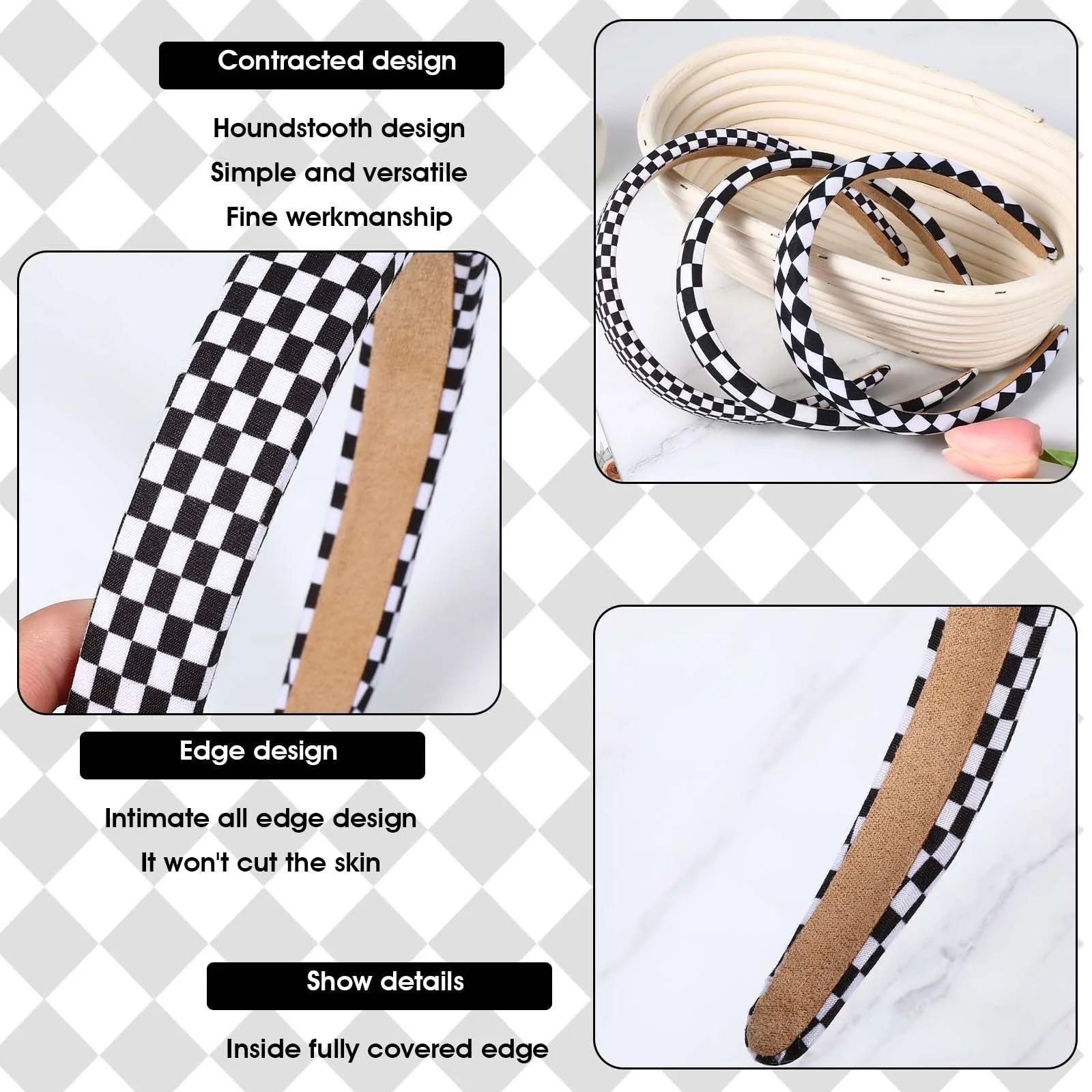 Обруч на голову TIESOME Набір з 3, фото №2