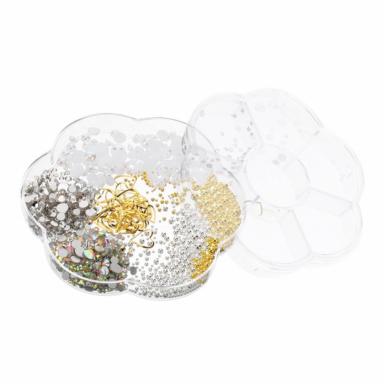 Подвеска для ногтей Miss Rhinestones Жемчуг и смола, фото №1