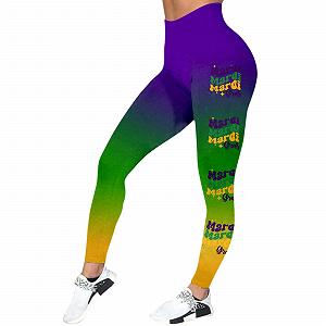 Легінси Hanraz Кольорові Жіночі 80-х Tights 70-х Спортивні Легінси - Контроль Живота Push Up Стрейч Легінси Йога Тематична Вечірка Маскарадні Костюми - Фото 1