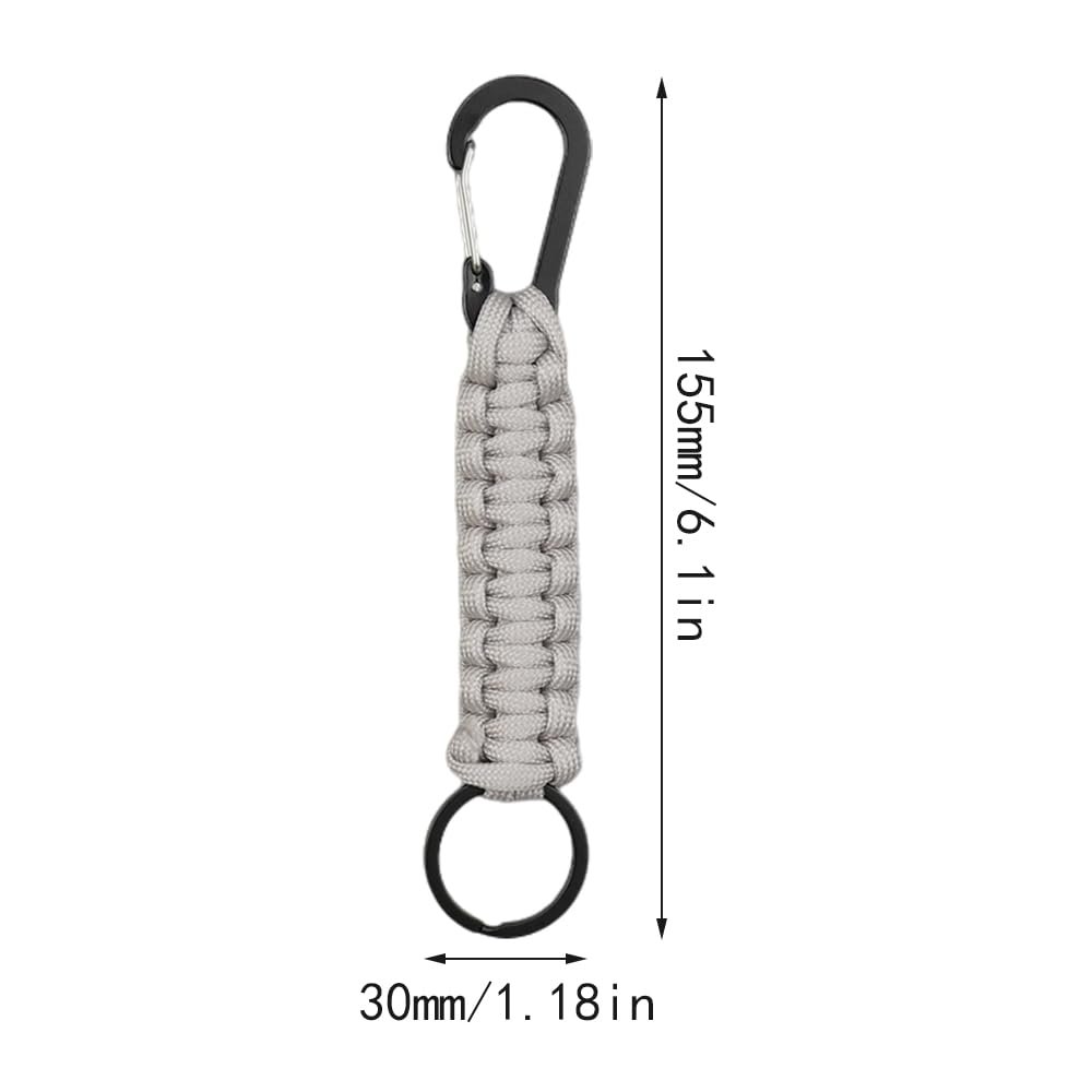 Брелок Pack of 10 Paracord, Підвіска Paracord, Плетений шнурок для альпінізму, піших прогулянок, їзди на велосипеді, кемпінгу, фото №7