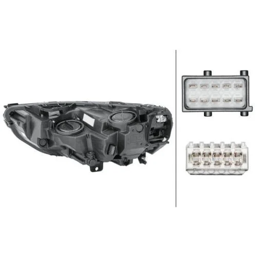 Фара головного света HELLA 1EG 354 869-041 для OPEL правая, фото №2