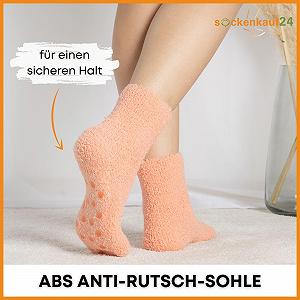 Шкарпетки з ABS sockenkauf24 Теплі Нековзкі Жіночі (6 пар) synthetic.ua - Фото 1