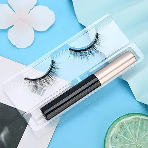 Накладні вії Магнітні з магнітною рідкою підводкою для очей synthetic.ua - Фото 1