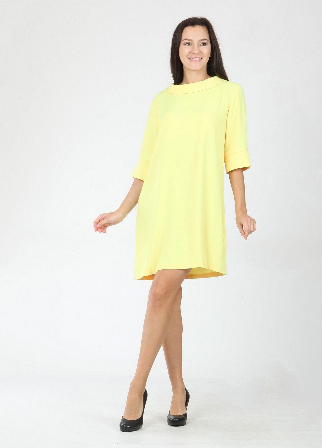 Платье MOZAH 42 Желтый (ND-031228-Yellow), фото №2