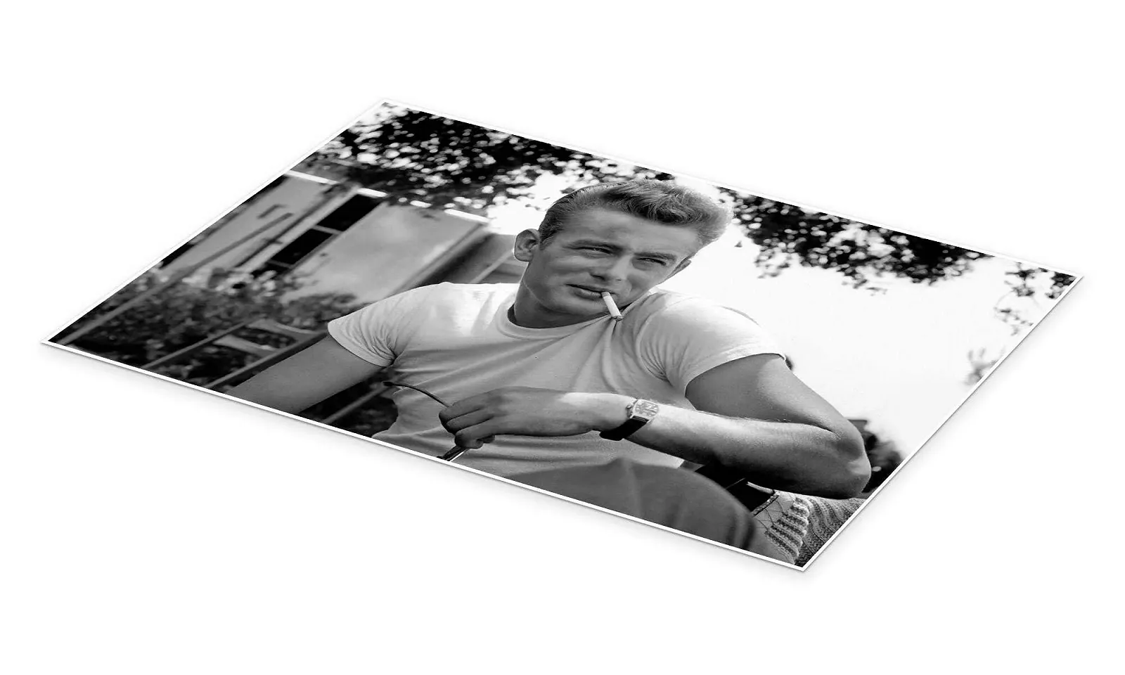 Постер James Dean... denn sie wissen nicht, was sie tun, 1955 90 x 60 см Black and White, фото №2
