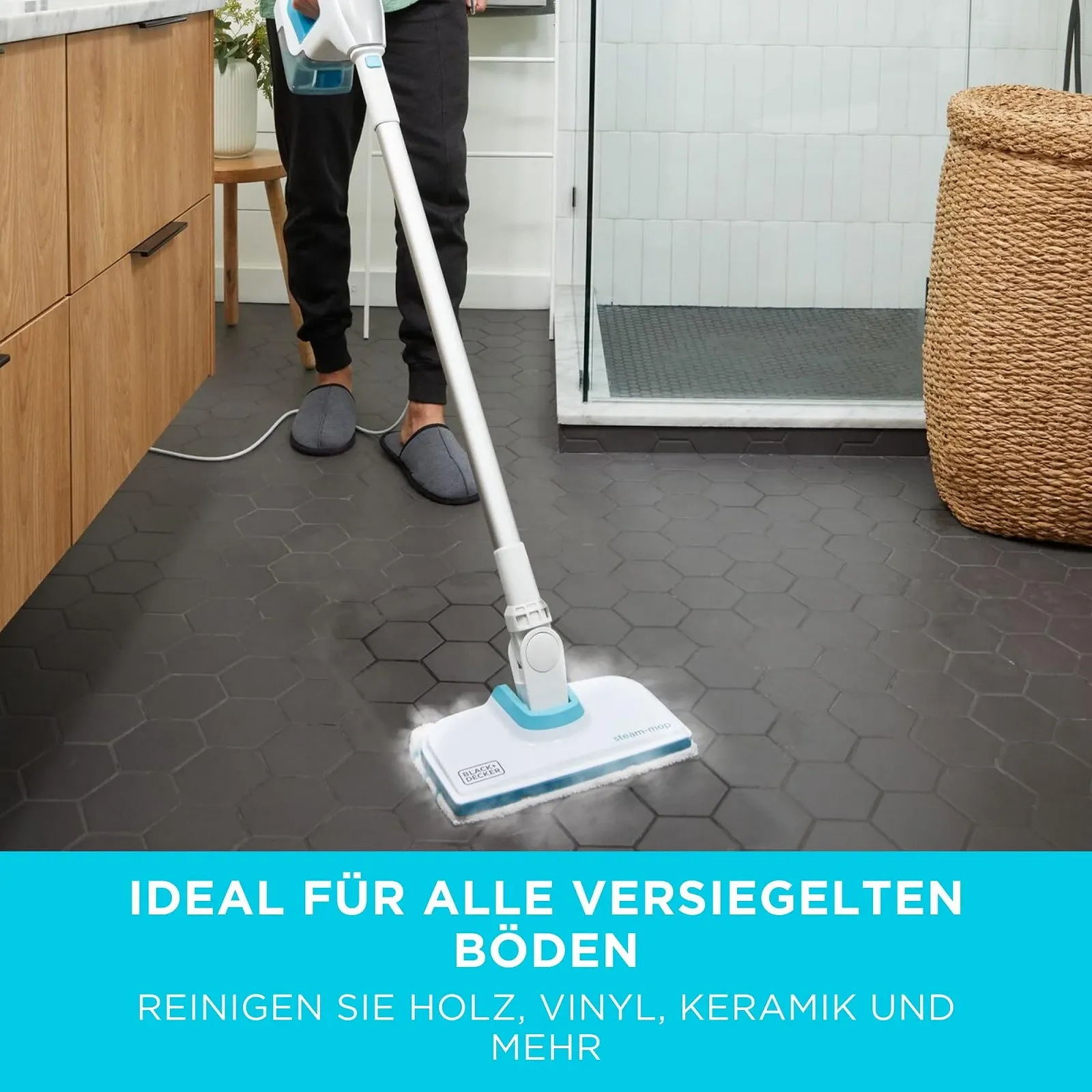 Пароочисник високого тиску BLACK+DECKER Steam Ultra BHSMP2008-QS 2000 Вт 4 бар 8 аксесуарів 1,2 л, фото №8