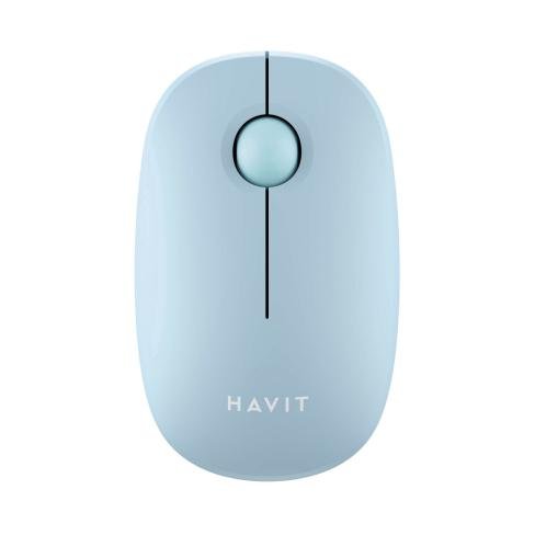 Мышка Havit HV-MS57GT Wireless Light Blue (6939119080112), фото №1 Мышка Havit HV-MS57GT Wireless Light Blue (6939119080112), фото №1