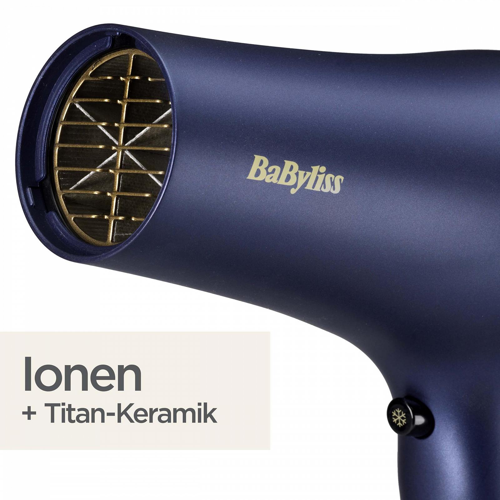 Фен BaByliss Midnight Luxe 2300 Вт с ионной технологией, фото №4